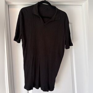 Men's Black Polo Shirt
